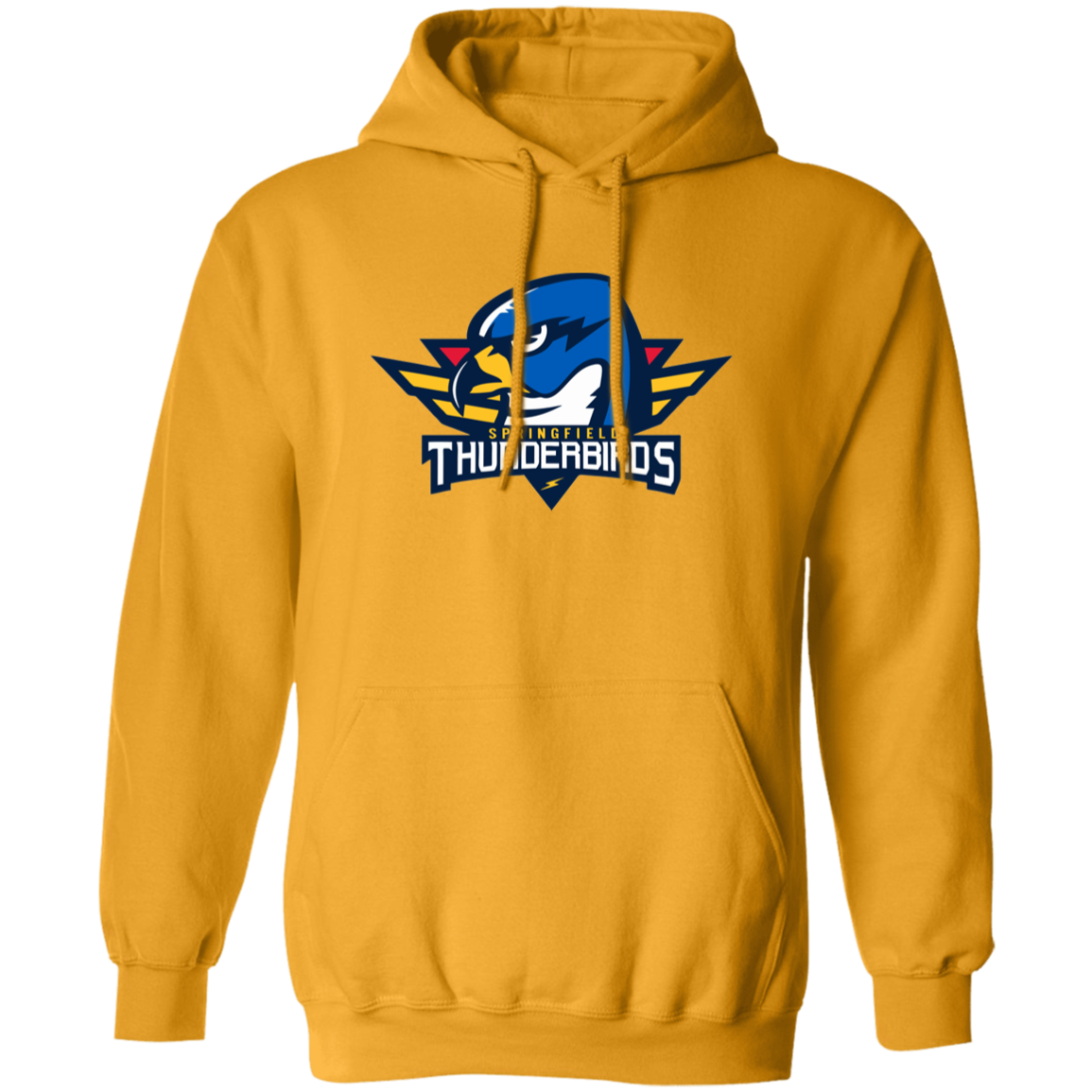 Springfield Thunderbirds Logo Pullover Hoodie - Image 3