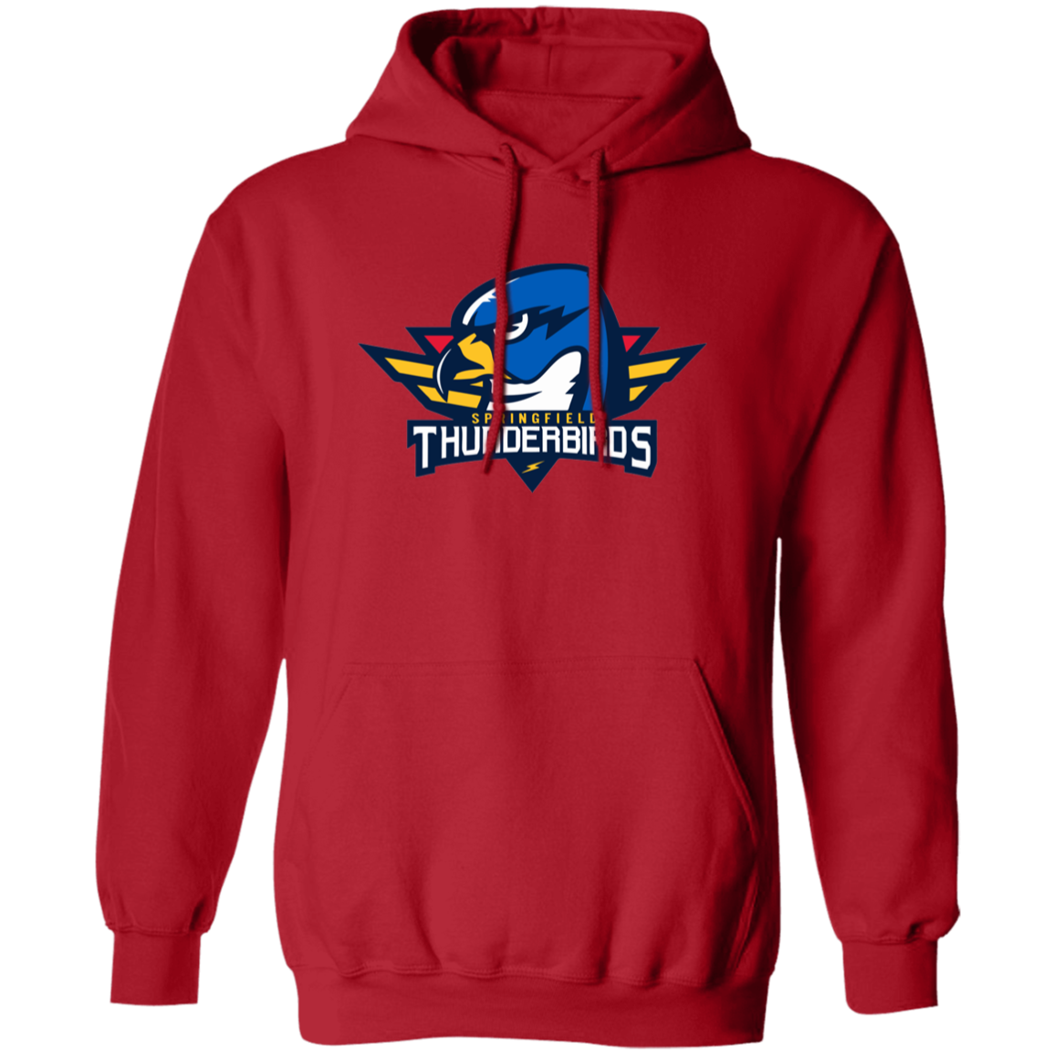 Springfield Thunderbirds Logo Pullover Hoodie - Image 4