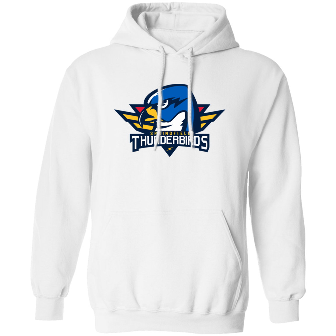 Springfield Thunderbirds Logo Pullover Hoodie