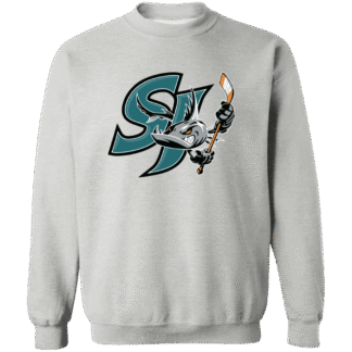 San Jose Barracuda Logo Crewneck Sweatshirt
