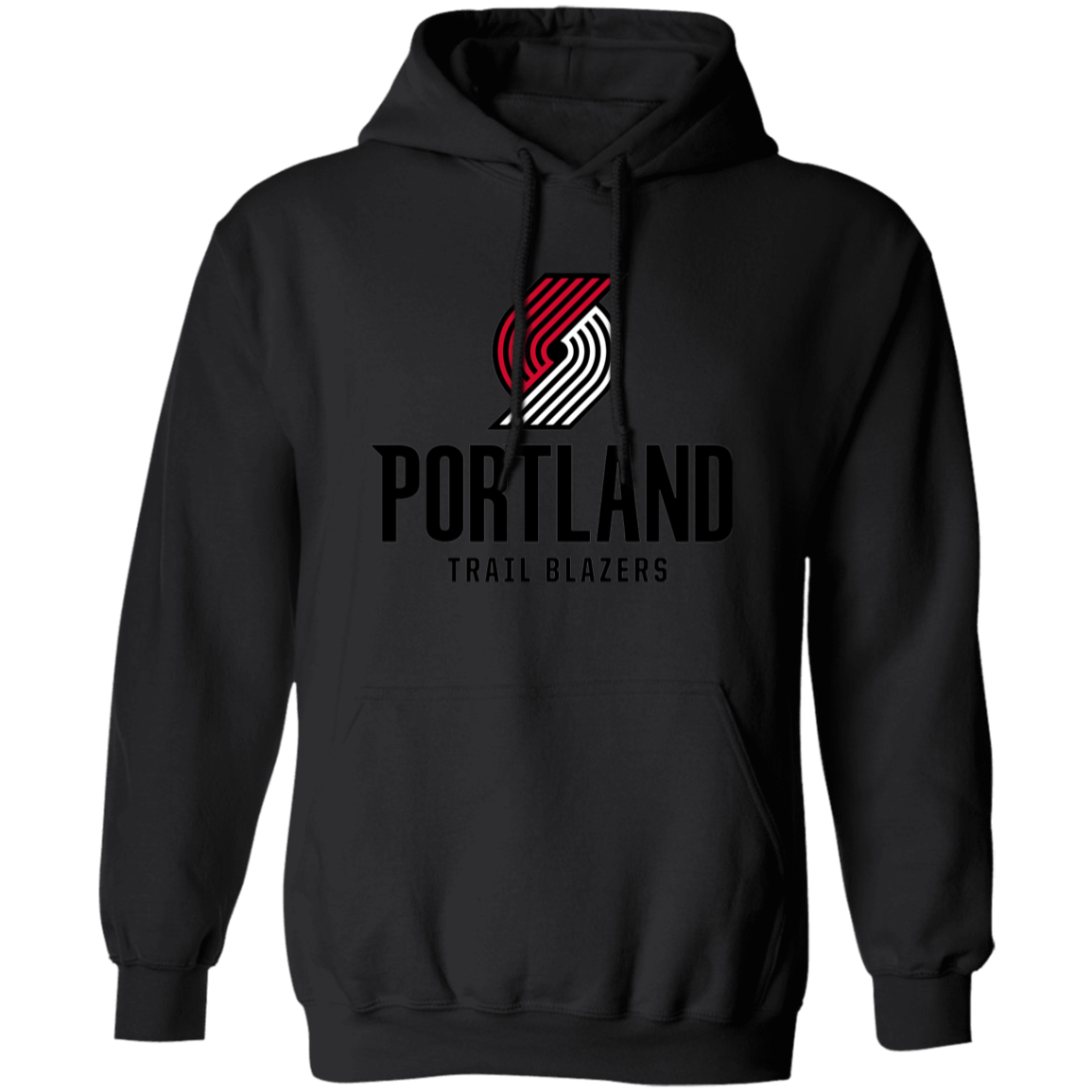 Portland Trail Blazers Logo Pullover Hoodie - Image 2