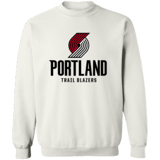 Portland Trail Blazers Logo Crewneck Sweatshirt