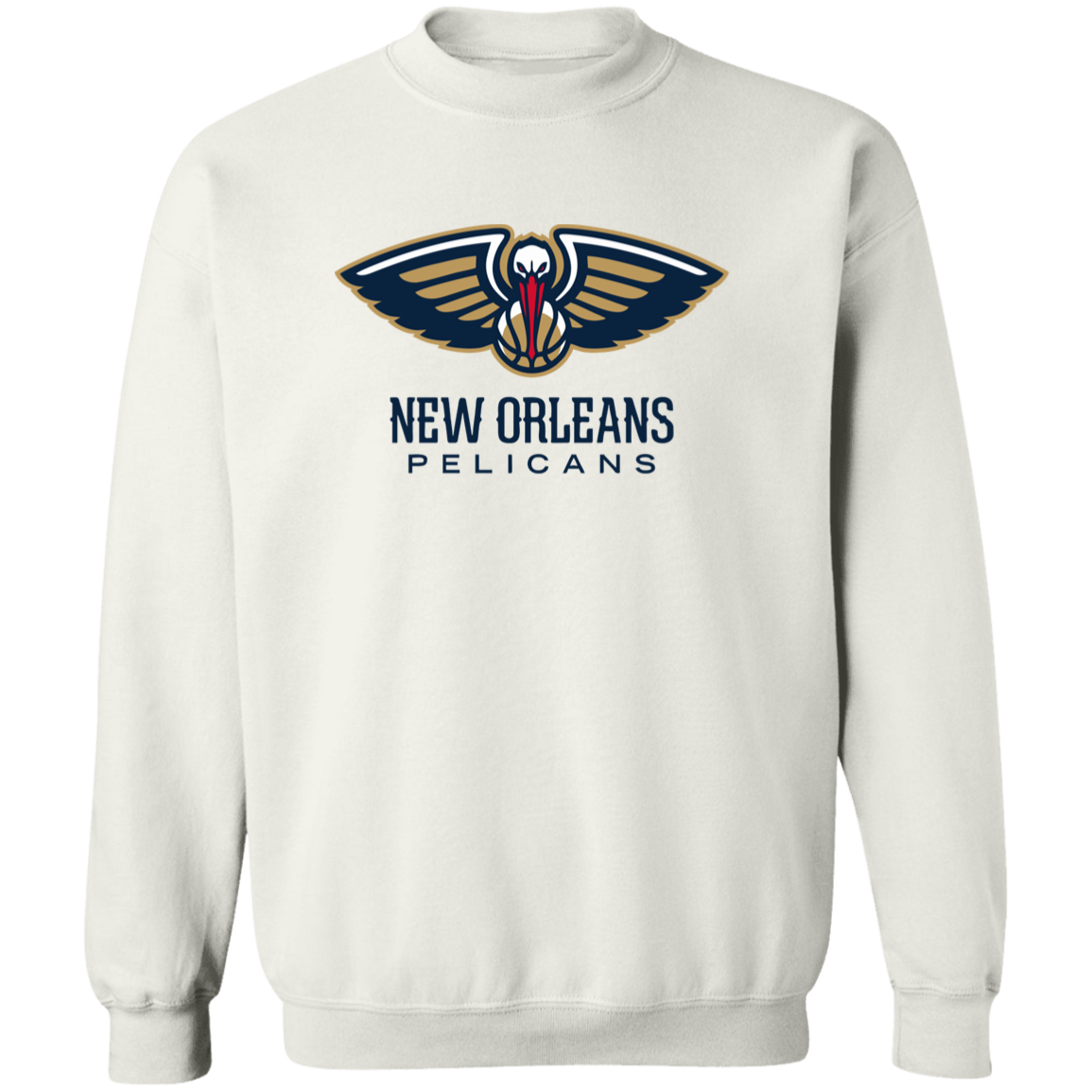 New Orleans Pelicans Logo Crewneck Sweatshirt