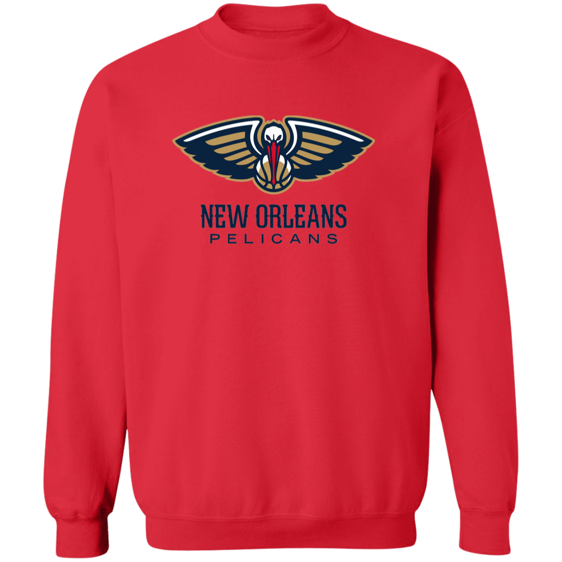 New Orleans Pelicans Logo Crewneck Sweatshirt - Image 3