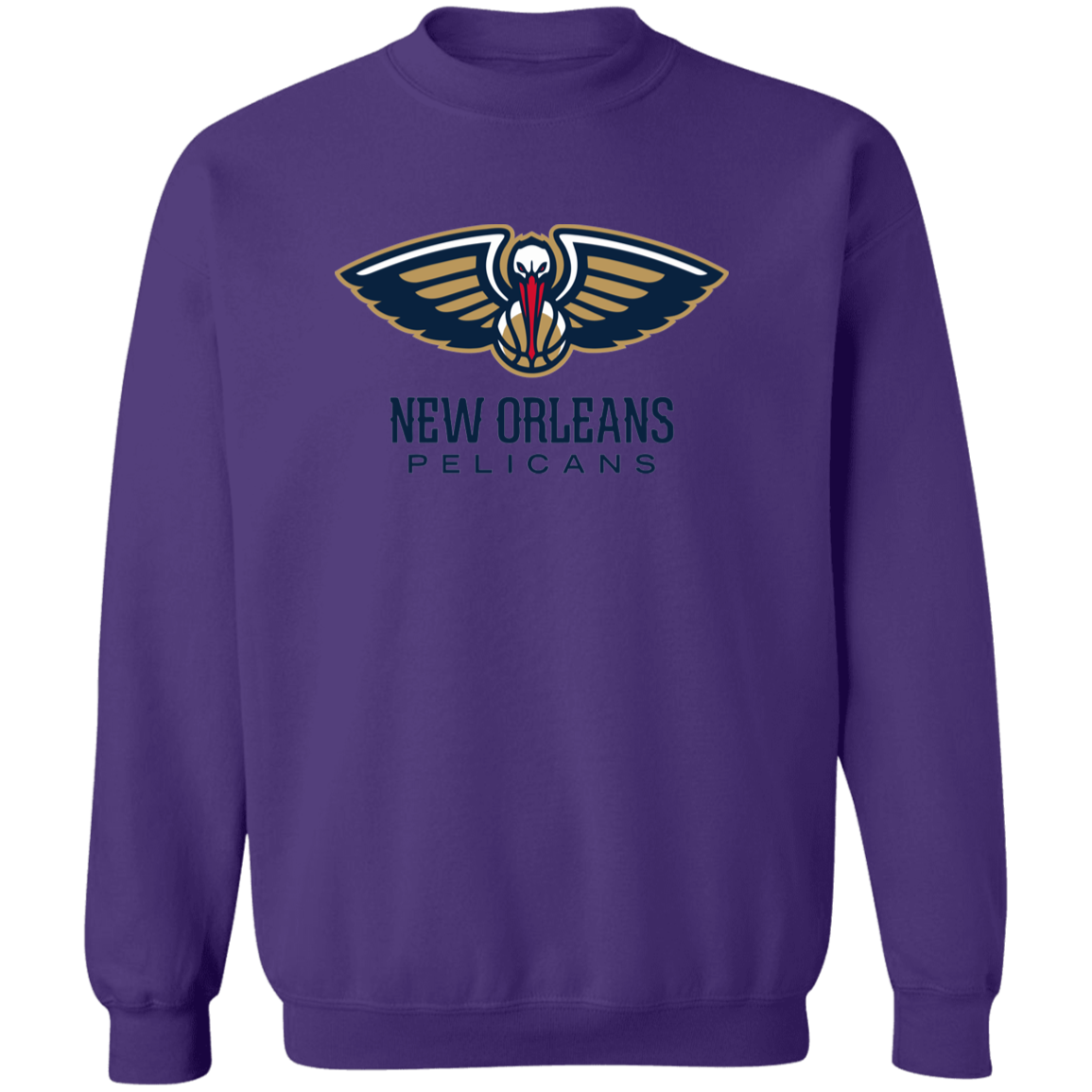 New Orleans Pelicans Logo Crewneck Sweatshirt - Image 2
