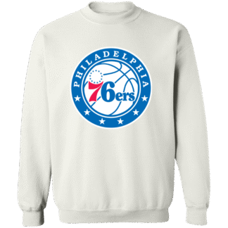 Philadelphia 76ers Sixers Logo Crewneck Sweatshirt