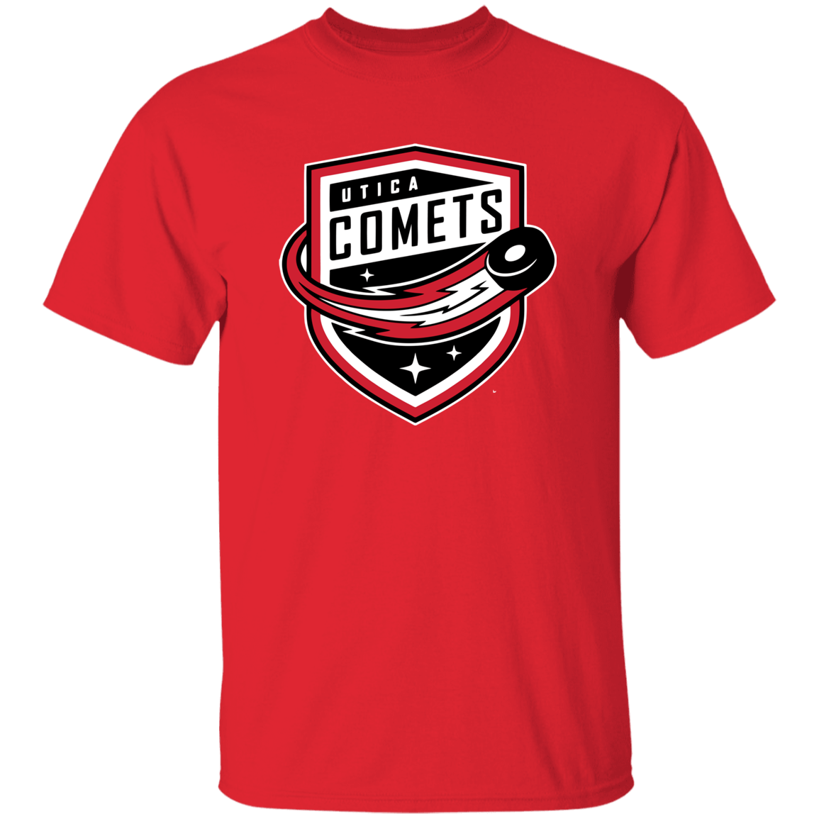 Utica Comets Logo T-Shirt - Image 2