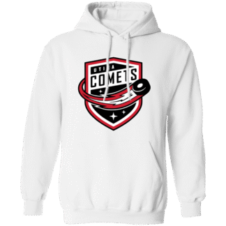 Utica Comets Logo Pullover Hoodie