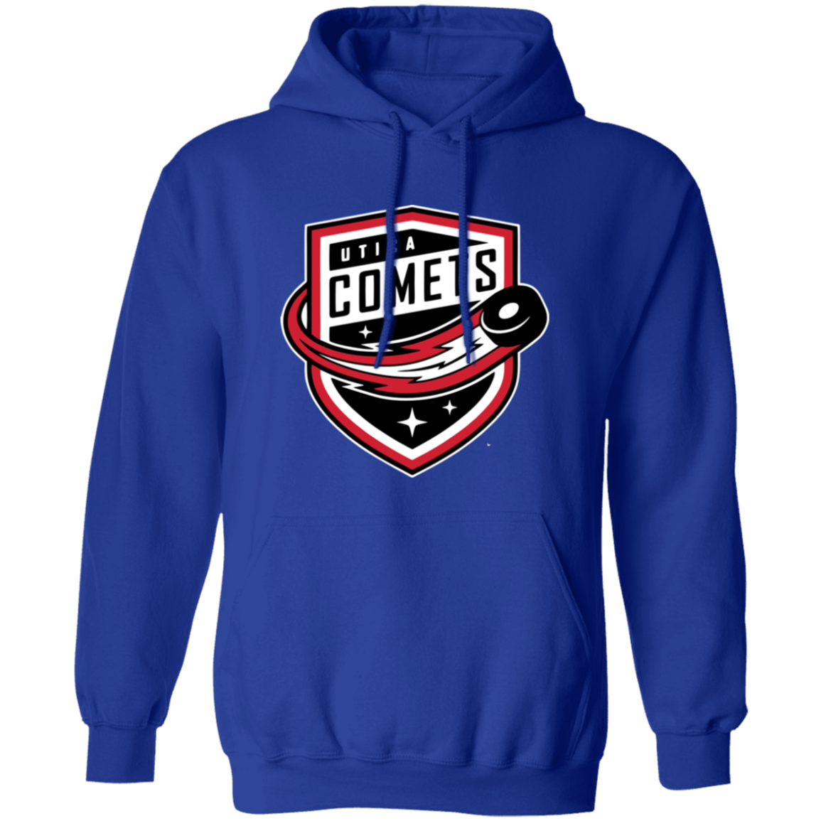 Utica Comets Logo Pullover Hoodie - Image 3