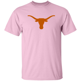 Texas Longhorns Light Pink T-Shirt