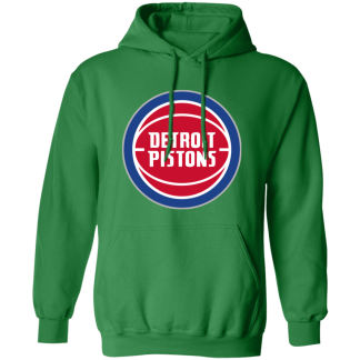 Detroit Pistons Logo Pullover Hoodie